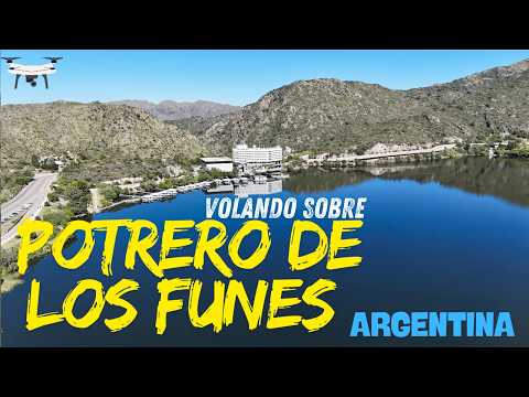 Potrero de los Funes San Luis Argentina DRONE FOOTAGE