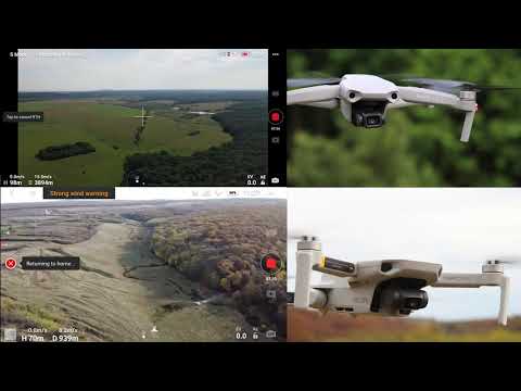 Mavic Air 2 vs Mavic Mini: Range test comparison