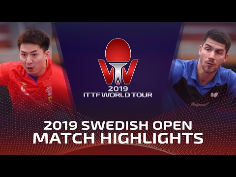 [2019 ITTF Swedish Open] Fang Bo vs Patrick Franziska  2019.10.4