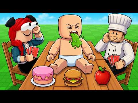 NE ETESD TÚL A BABÁT! - Roblox - Don't Overfeed the Baby w/Immu