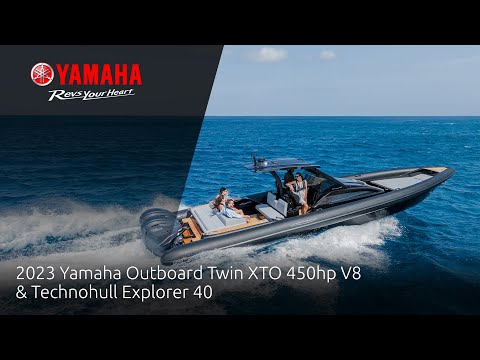 2023 Yamaha Outboard Twin XTO 450hp V8 & Technohull Explorer 40