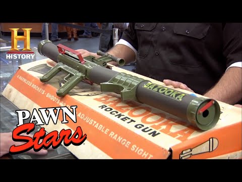 Pawn Stars: Rare Bazooka Gun is Not a Toy (Season 9) | History