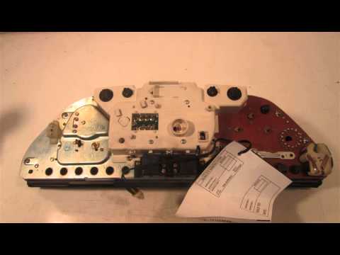 1986 Mercedes 300SDL Speedometer / Instrument Gauge Cluster 408186MILES 126TYPE - mbiparts.co... OEM