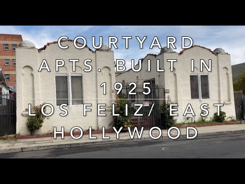 1920's Courtyard Apartments Los Angeles- Location Nerd