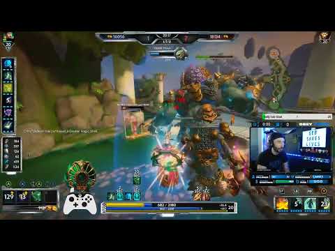 SMITE: Yu Huang Mid Air Combat