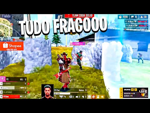 O QUE FOI ISSO! FLUXO DISPAROU NA LIDERANÇA DA LBFF DEPOIS DESSE BOOYAH! SHOW DA LOS COM 2 BOOYAHS!