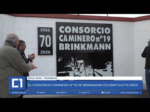 DESARROLLO RURAL: El Consorcio Caminero N.° 19 de Brinkmann Celebró su 70.° Aniversario