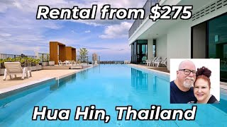 Hua Hin, Thailand Budget Condo Rentals from $275 USD a month.