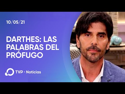 Darthés habló en un programa de TV en Brasil