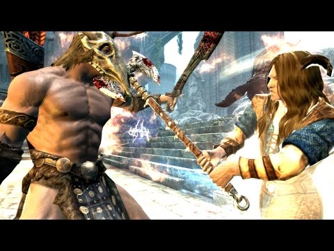 Skyrim Battles - Daedric Tournament - 2/15 - Clavicus Vile vs Hircine [Legendary Settings]