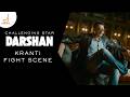 Challenging Star Darshan Stylish Fight Scene From Kranti D Beats V Harikrishna Shylaja Nag