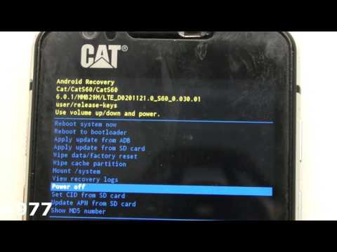 Resetting the Caterpillar Cat S60 FLIR (Hard Reset Caterpillar Cat S60 FLIR)