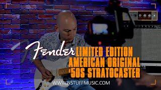 Video thumbnail for Fender Limited Edition American Original '50s Stratocaster - Mary Kaye Blonde by N Stuff Music