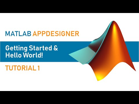 MATLAB AppDesigner | Tutorial 1 | Getting Started and...