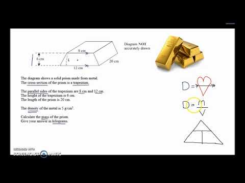The Gold Bar Has A Trapezium How To Discuss
