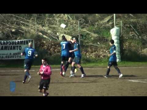 Stagione 16/17 - 3 cat. A Roma - 14°giornata | Real Marconi Anzio - Sporting Tanas 4-1 (HD)