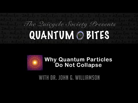 Why Quantum Particles Don't Collapse — Dr. John G. Williamson