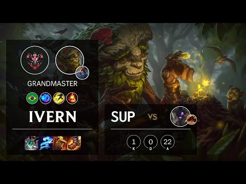 Ivern Support vs Alistar - BR Grandmaster Patch 11.3