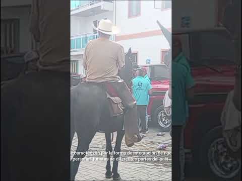 Gran Cabalgata inicio de las ferias y fiestas municipio en Gachalá