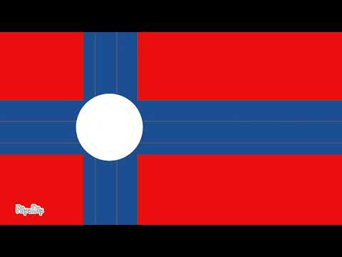 Mainland South East Asia Flag animation