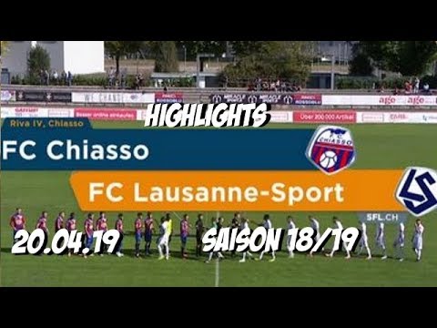 Highlights: Fc Chiasso vs Fc Lausanne - Sport (20.04.19)