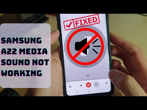 6 Easy Ways to Fix Samsung A22 Media Sound Not Working Issue |Best Tutorial | Android Data Recovery