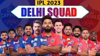 IPL 2023 | Delhi Capitals Team Full Squad | DC Full Squad 2023 | DC Team New Players List 2023