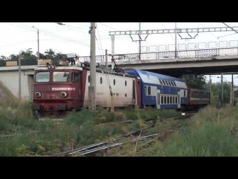 Tren R5423 Adjud - Suceava Nord intra in statia Suceava cu 41-0815-1 - 22.08.2016