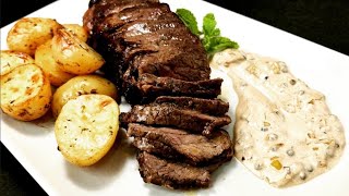 🌲 lomo de ternera al horno con patatas, una delicia perfecta para navidad 🎄🎅