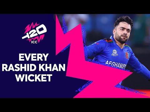 Every Rashid Khan T20 World Cup wicket so far