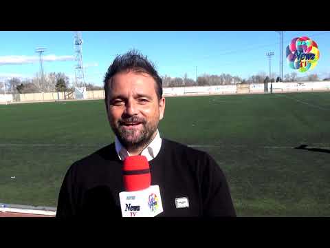 Chiqui, Entrenador del CD San Fernando analiza el encuentro CD San Fernando 1 1 EF Villaverde