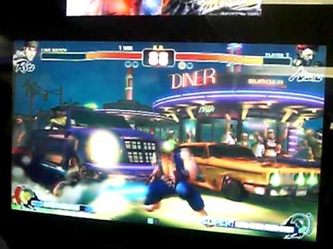 Zak Akuma Vs Unknown Ryu Street Fighter 4.AVI
