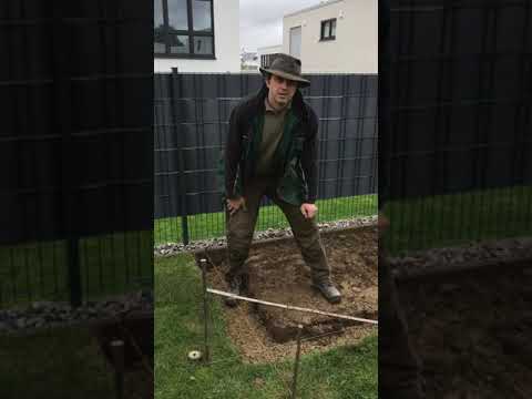 Einmessen auf der Baustelle #creusengarten