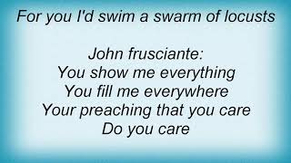 John Frusciante - Wonder Woman Lyrics