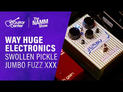 Демонстрация педали Way Huge WHE407 Jumbo Fuzz Swollen Pickle XXX
