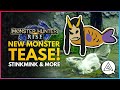 Monster Hunter Rise | New Monster Tease, The Stinkmink & More!