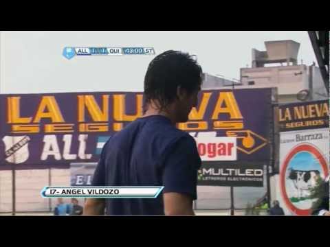Gol de Angel Vildozo. All Boys 1 - Quilmes 1. Torneo Inicial Eva Perón. Fecha 2. Fútbol Para Todos