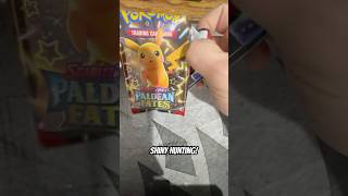 Paldean Fates: Shiny Hunting #pokemon #pokemoncards #fyp