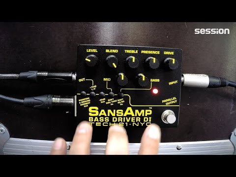 Tech 21 Bass Driver D.I. V.2 Preamp | session
