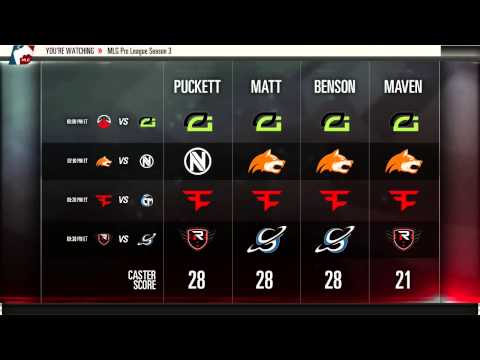 Optic Gaming vs Team Elevate - Game 1 (MLG Pro League - July 21st 2015)
