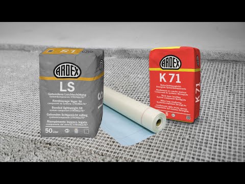 ARDEX STRONGLITE - Stark im System, leicht im Aufbau.