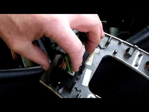 Mercedes w208 clk power window switch removal...others similar