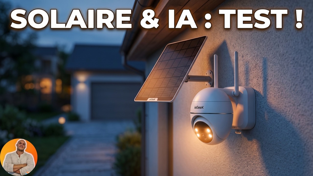 Oubliez la Recharge ! ieGeek ZS-GX4S : Sécurité Solaire & IA à Petit Prix