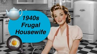 How 1940s Housewives Lived Frugally. Classic Cold Macaroni Salad For A Crowd!