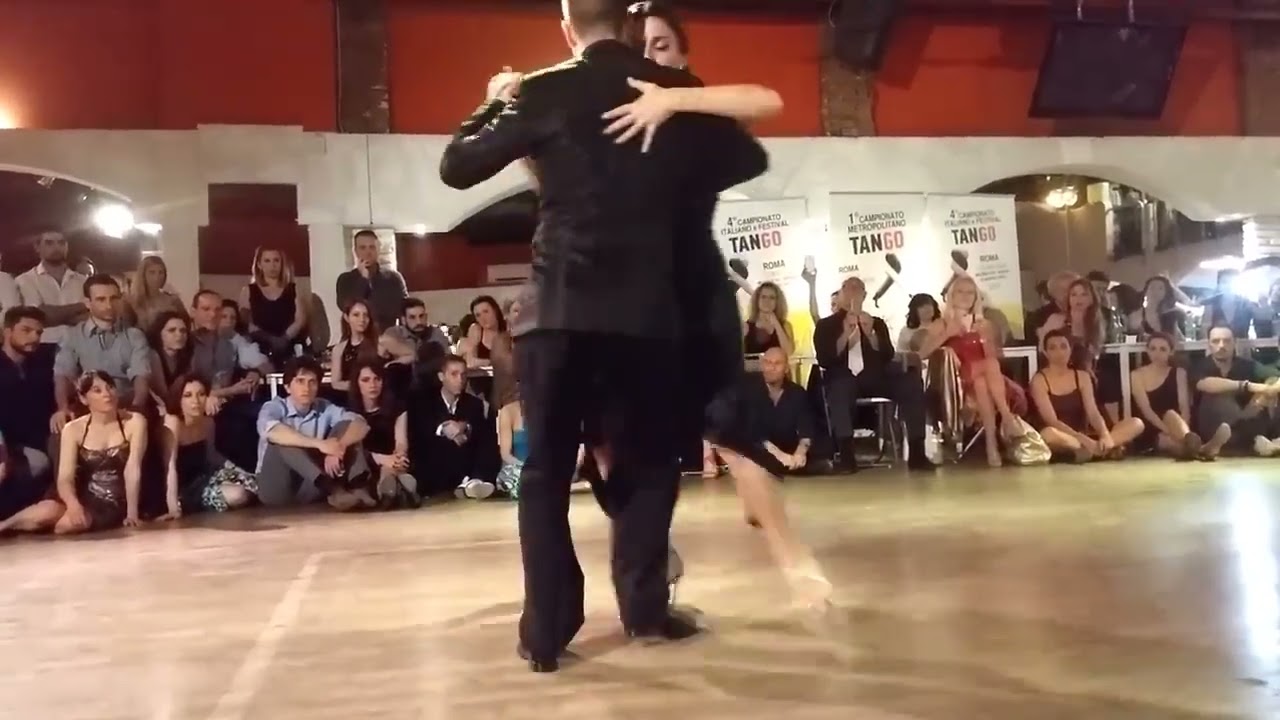 Francesca del Buono e Javier Rodriguez - Garras, Troilo  Marino - Barrio Roma 2014