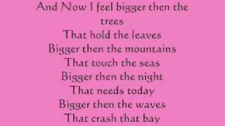 Esmee Denters -Bigger than the world Lyrics