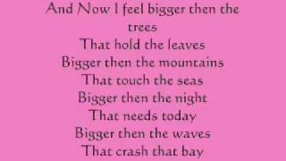 Esmee Denters -Bigger than the world Lyrics