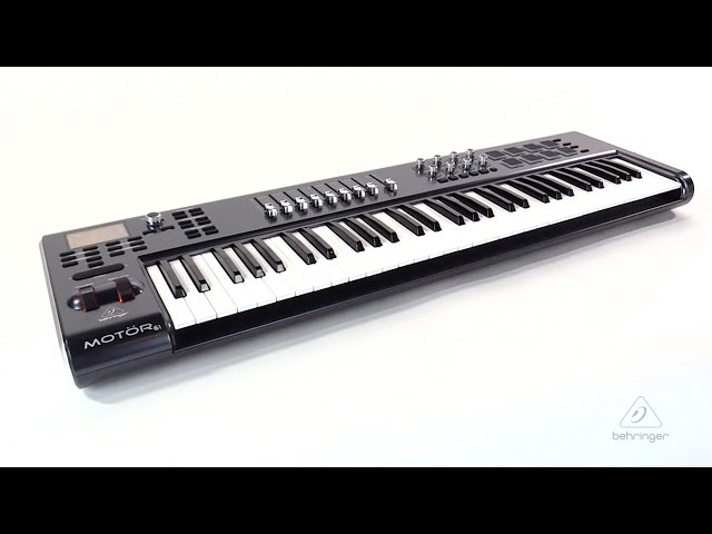 Video Teaser für MOTÖR 61 61-Key USB/MIDI Master Controller Keyboard with Motorized Faders and Touch-Sensitive Pads
