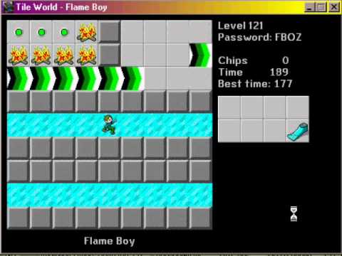 Chip's Challenge: MS vs. Lynx - Flame Boy