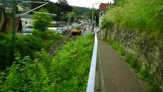 preview picture of video 'S-Bahn (Murgtalbahn) in Gernsbach'